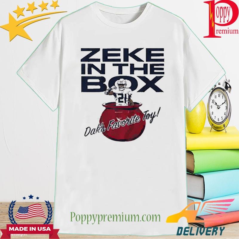 Ezekiel Elliott & Dak Prescott Zeke In The Box Dak’S Favorite Toy Shirt