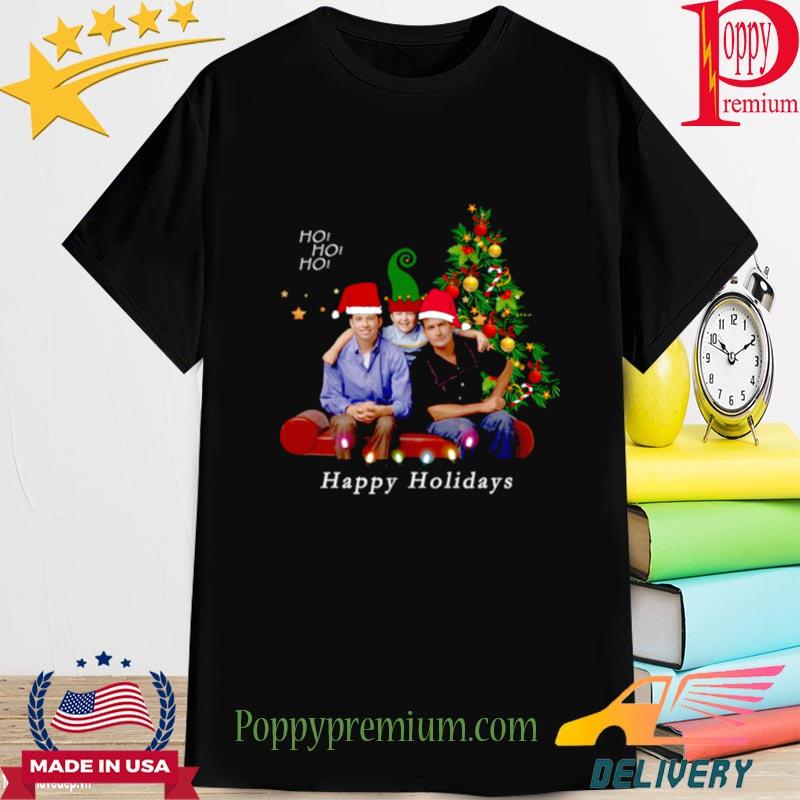 Happy Holidays Two And A Half Men Christmas sweater