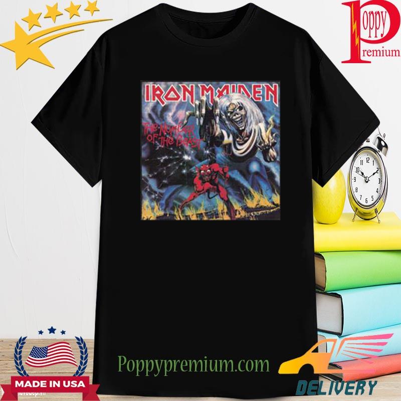 Iron Maiden the number of the beast T-shirt