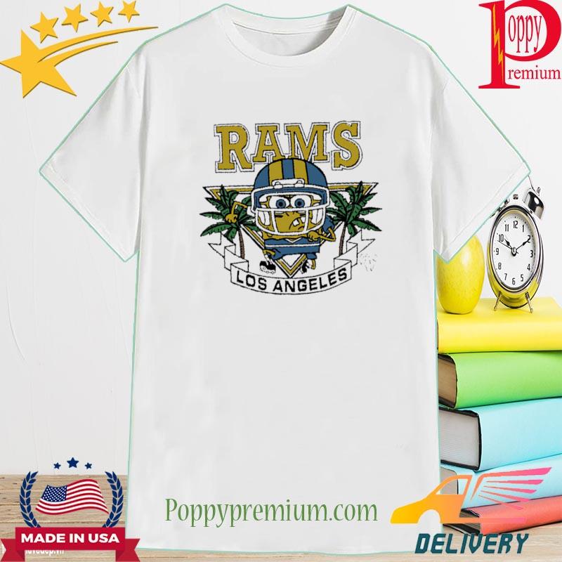 Los Angeles Rams Homage x SpongeBob cartoon shirt