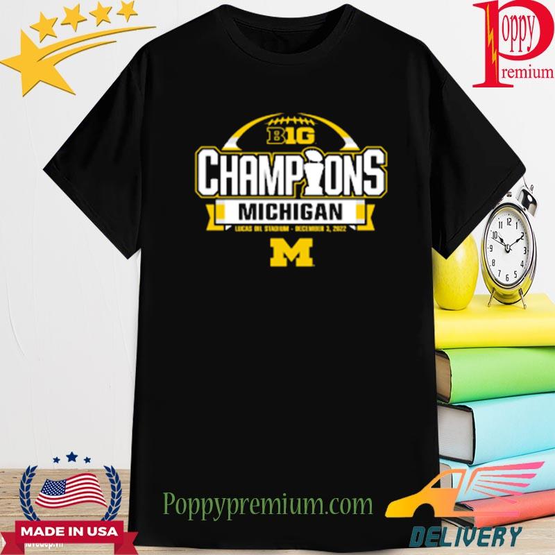 Michigan big 10 champions michigan wolverines big ten champions shirt