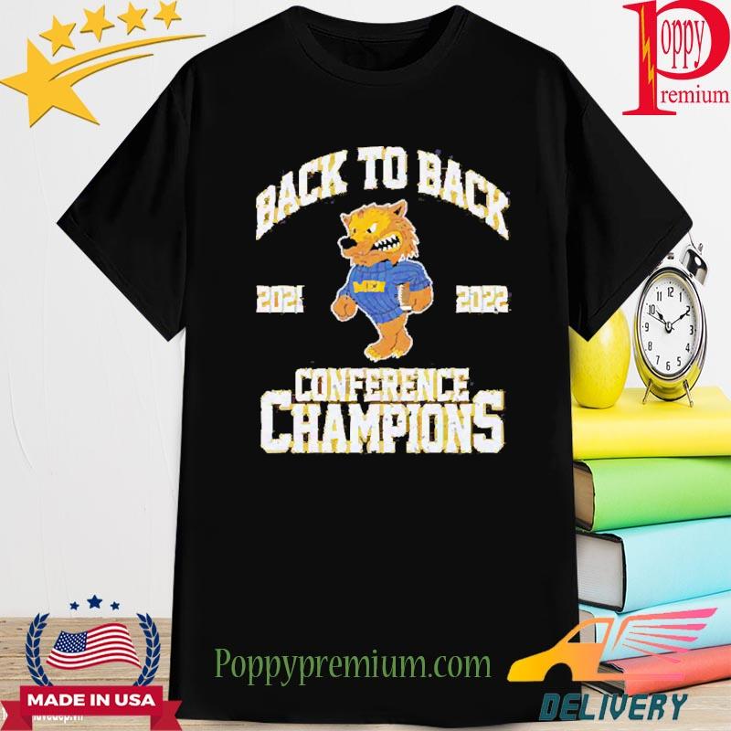 Michigan Wolverines 2022 Back To Back Conference Champions T-Shirt