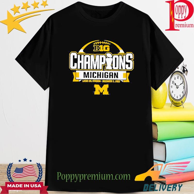 Michigan Wolverines 2022 Big Ten Football Conference Champions Pullover Shirt