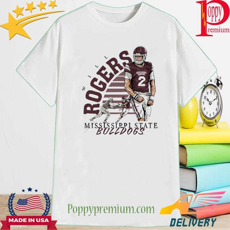 Mississippi State Bulldogs Will Rogers Throwback shirt