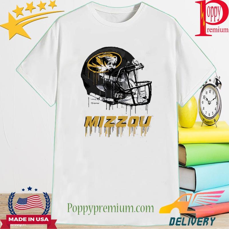Missouri Tigers Toddler Dripping Helmet T-Shirt