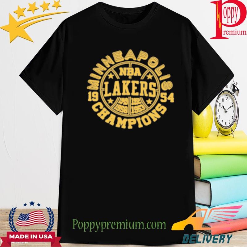 NBA Lakers 75th Championship Ball Traditional Shirt