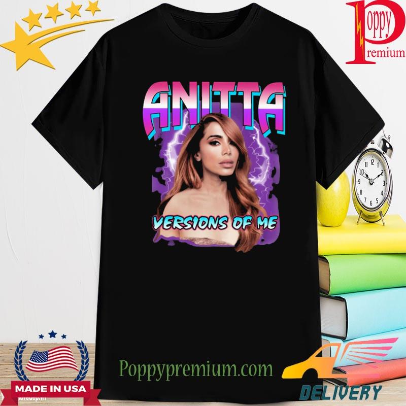 Official anitta versions of me shirt