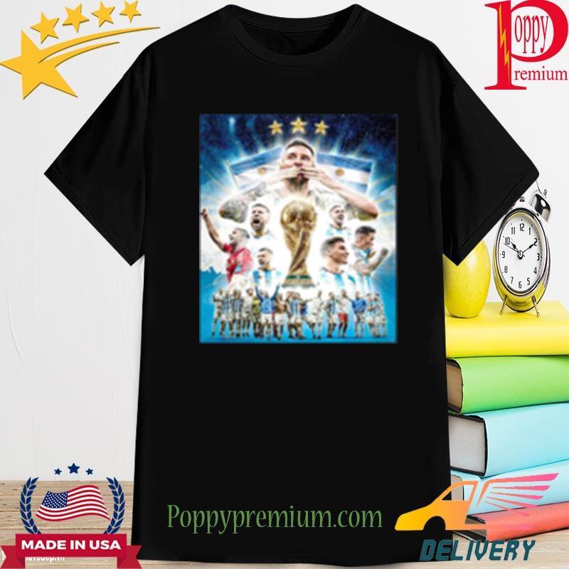 Official Argentina World Cup Champions Shirt