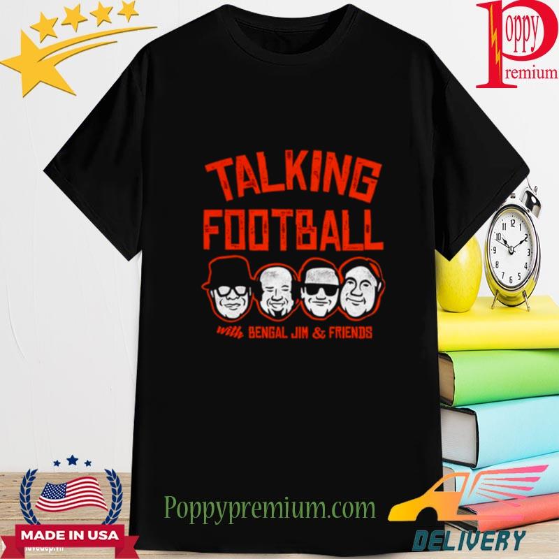 Official Bengal Talking Football With Bengel Jim And Friends Shirt