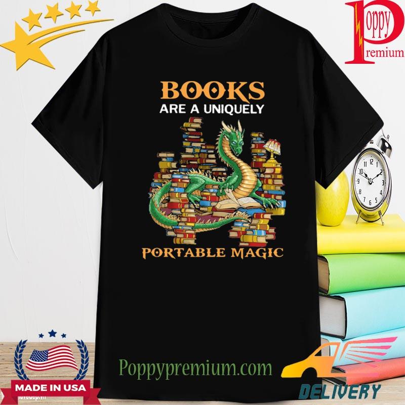 Official dragon books are a uniquely portable magic shirt