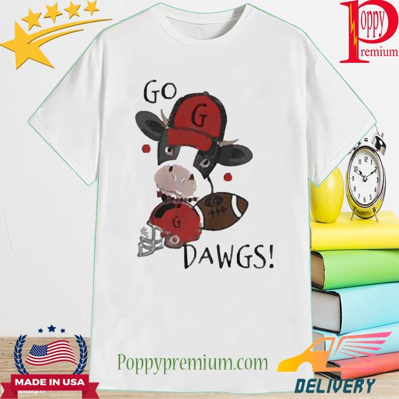 Official Georgia Bulldogs Cow Go Dawgs Shirt