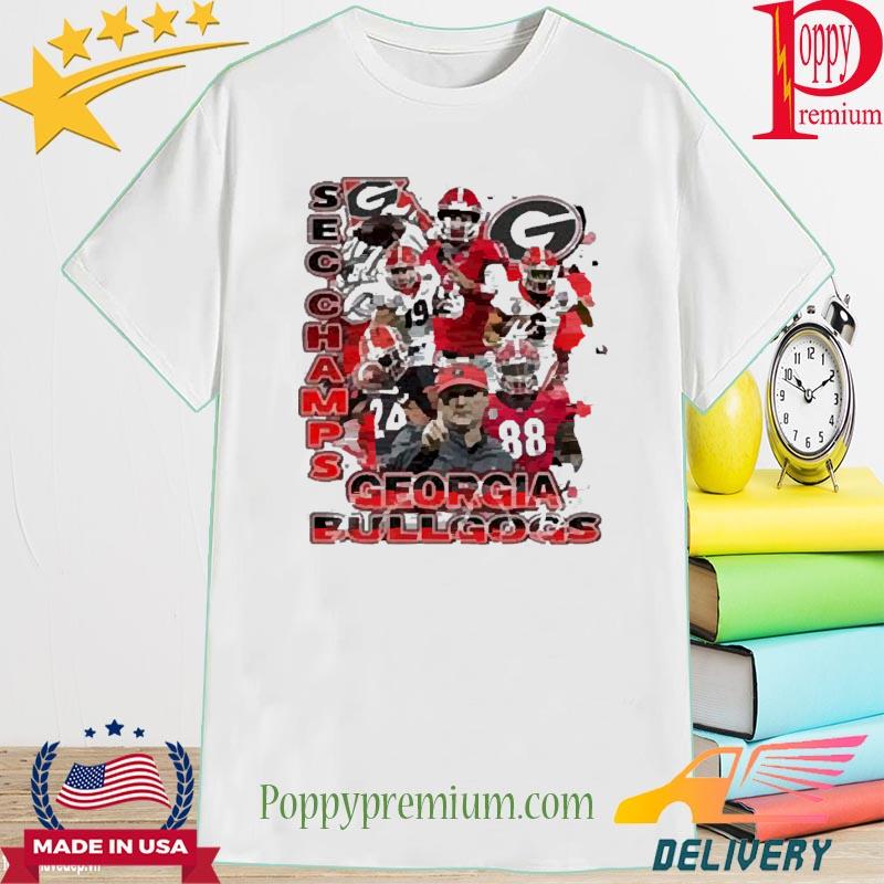 Official Georgia Bulldogs Sec Champs Georgia 2022 Tee Shirt