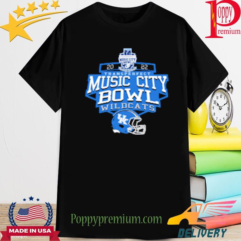 Official kentucky wilDcats music city bowl shirt
