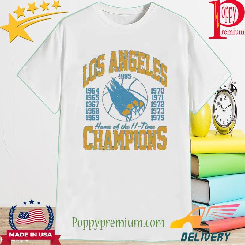 Official LA Basketball Home Of The 11-time Champions Shirt