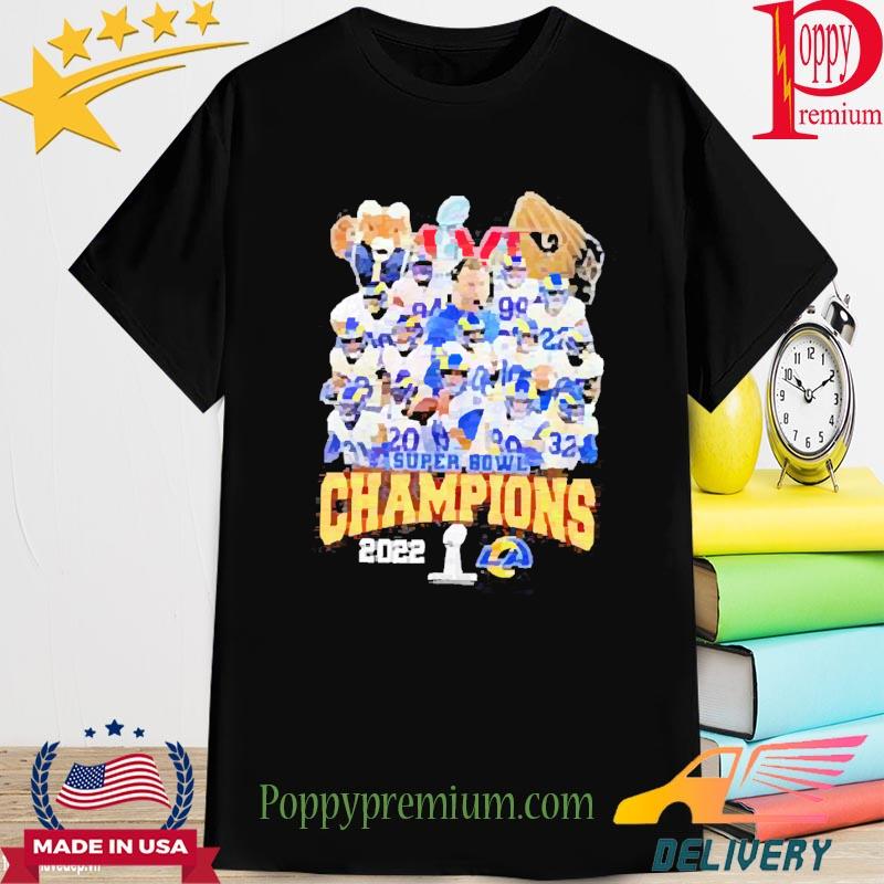 Rams Champions Super Bowl 2022 shirt