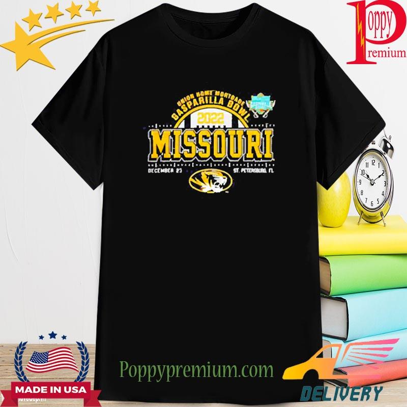 Official Missouri Tigers 2022 Gasparilla Bowl Playoff Football Shirt