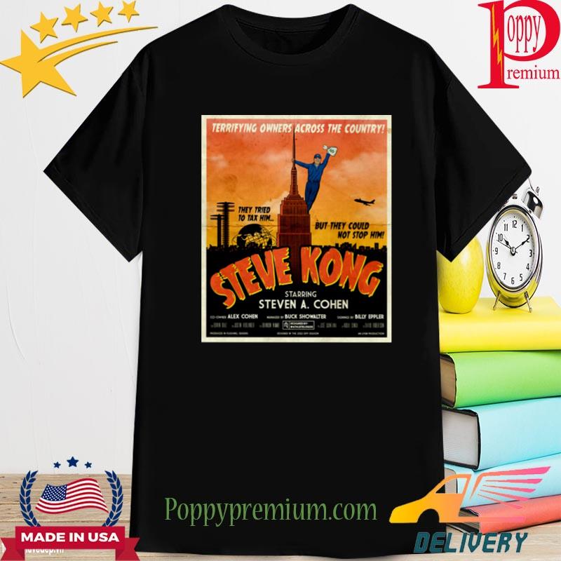 Official official Steve Kong Starring Steven A Cohen T Shirt