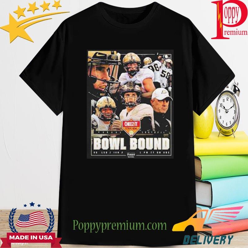 Official Purdue Boilermakers football bowl bound cheez-it Citrus Bowl T-shirt