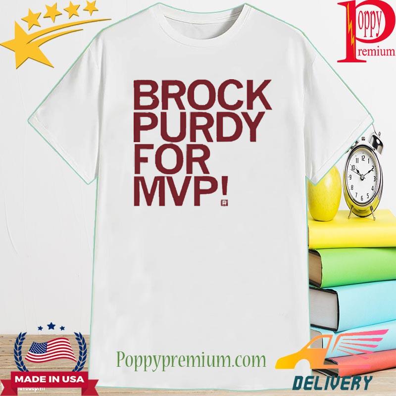 Official Raygun Nfl 49ers Brock Purdy For Mvp Shirt