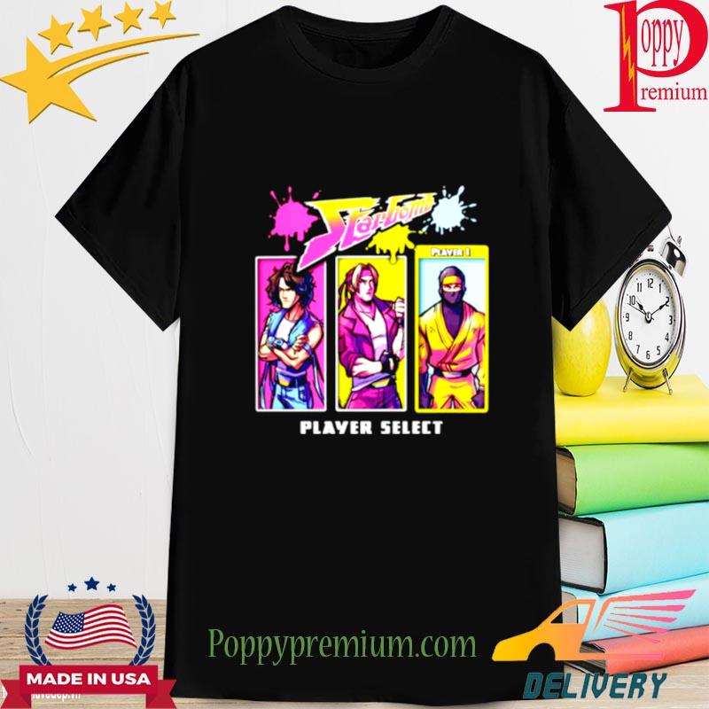 Official Starbomb Player Select shirt
