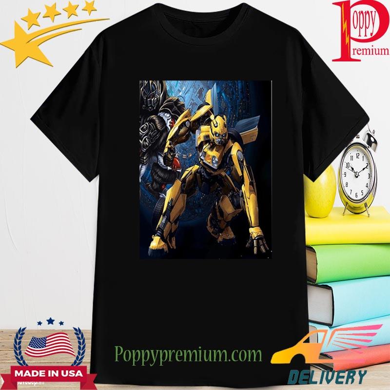 Official transformers rise of the beasts bumblebee shirt