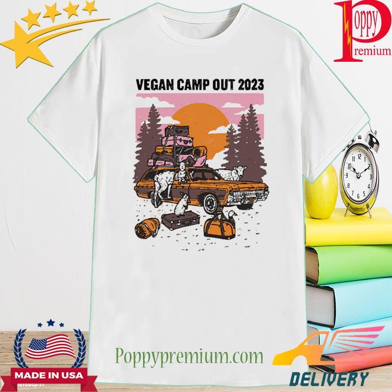 Official Vegan Camp Out 2023 Festival T-Shirt