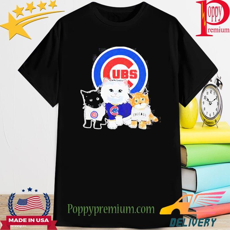 Official We Love Wrigley Chicago Cubs Baseball Fans And Cat Lovers Shirt