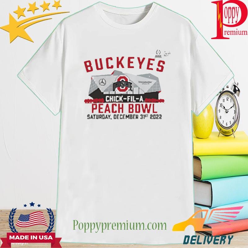 Ohio State Buckeyes Football Playoff 2022 Chick-Fil-A Peach Bowl Shirt