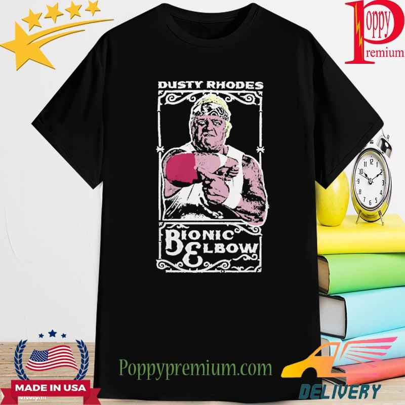Pro Wrestling Merchandise Dusty Rhodes Bionic Elbow Marquee Shirt
