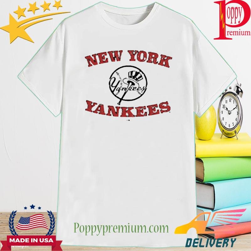 Rally House 47 New York Yankees White Counter Arc Shirt