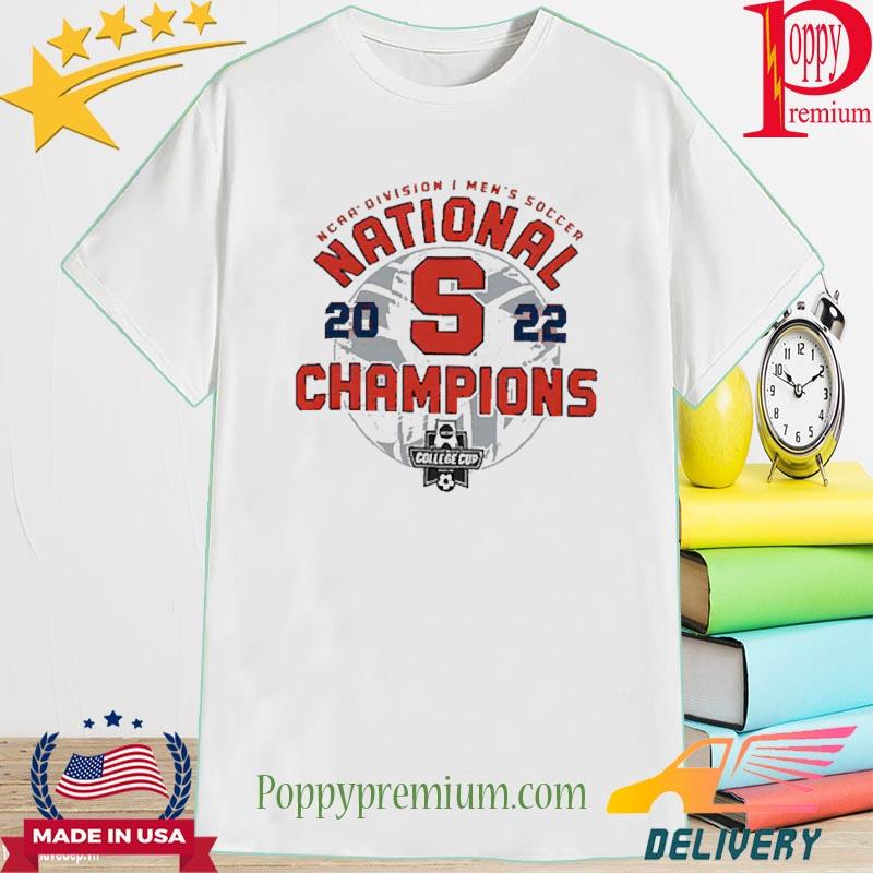 Syracuse Orange 2022 NCAA Men’s Soccer National Champions Locker Room T-Shirt