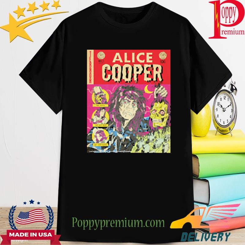 Terror Alice Cooper School's Out 50th Anniversary Shirt