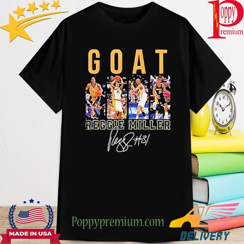 The Goat Reggie Miller Choke Basketball Signature 2022 Shirt