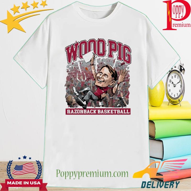 Top woo Pig Razorback basketball coach Musselman Buzzerbeater shirt