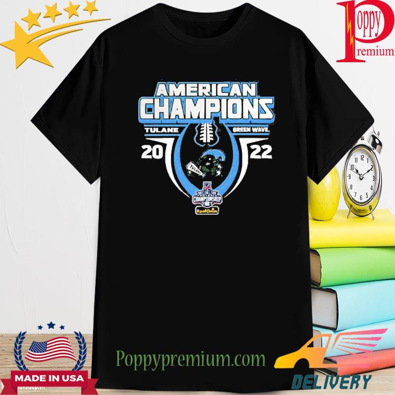 Tulane Green Wave American Champions 2022 Shirt