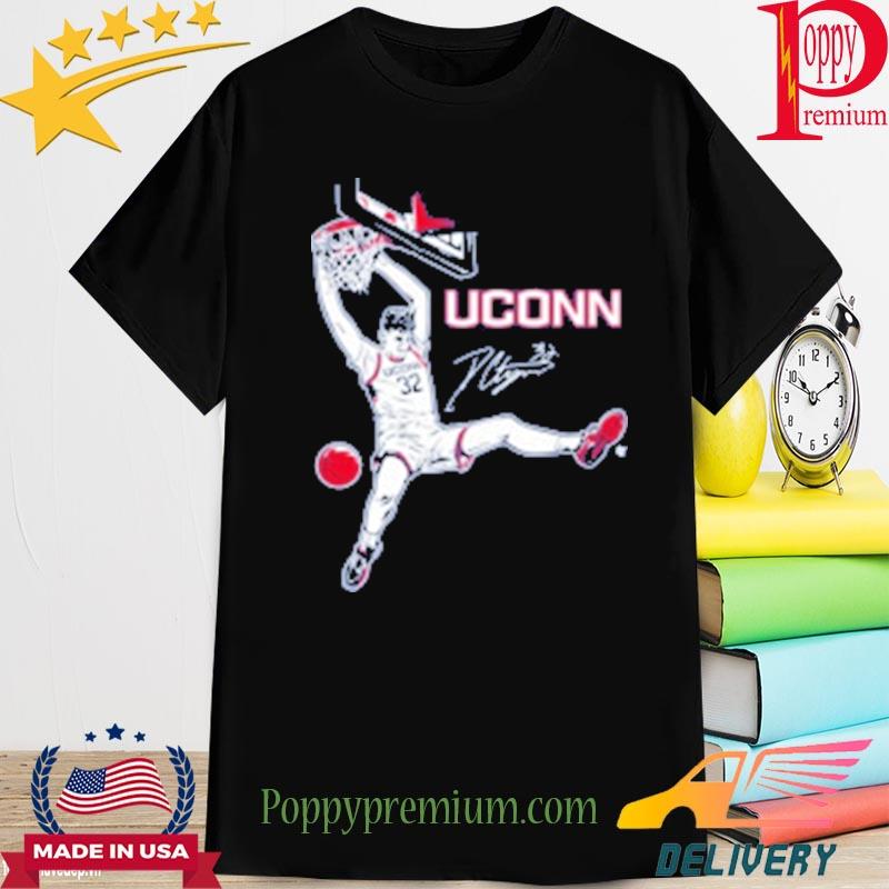 Uconn donovan clingan signature slam shirt