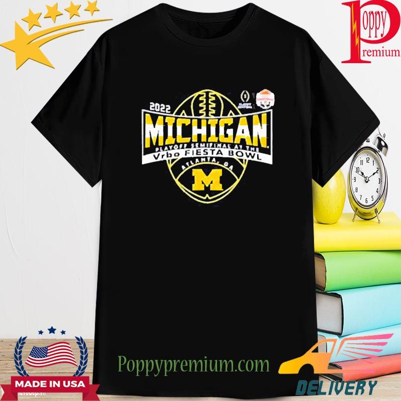 University Of Michigan 2022 Vrbo Fiesta Bowl Bound Tee Shirt