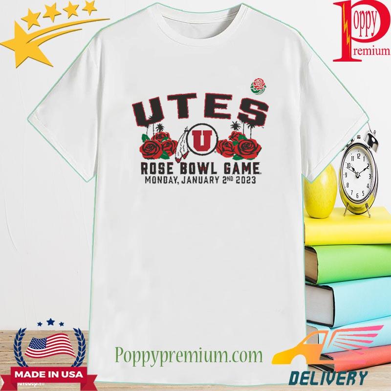 Utah Utes 2023 Rose Bowl Gameday Stadium T-Shirt