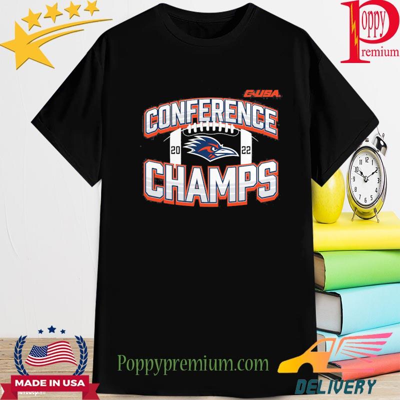 UTSA Roadrunners 2022 C-USA Football Conference Champions Logo Shirt