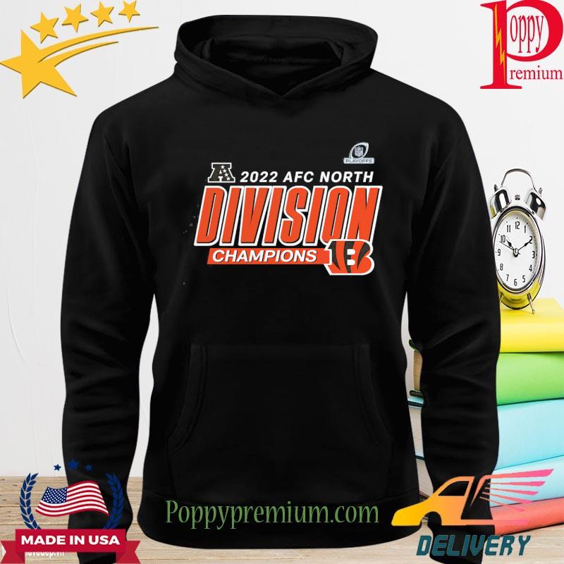 Official Cincinnati Bengals AFC North Division Champions shirt, hoodie,  sweater, long sleeve and tank top