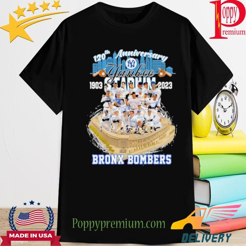 100th anniversary 1903 2023 Yankee Stadium Bronx Bombers shirt