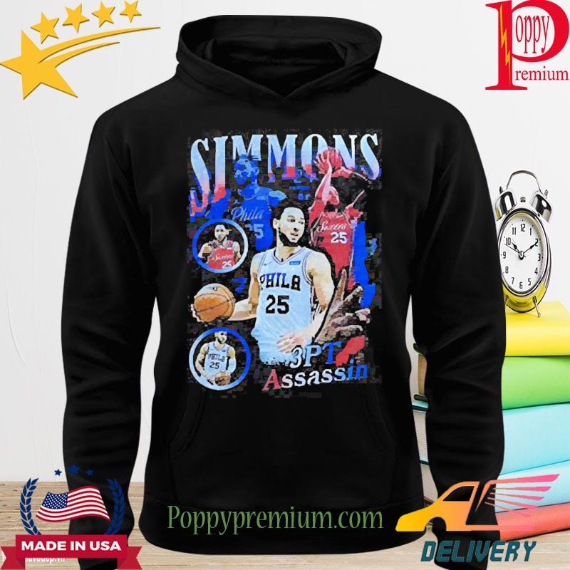 Official Ben Simmons 3 Pt Assassin Shirt, hoodie, sweater, long sleeve and  tank top