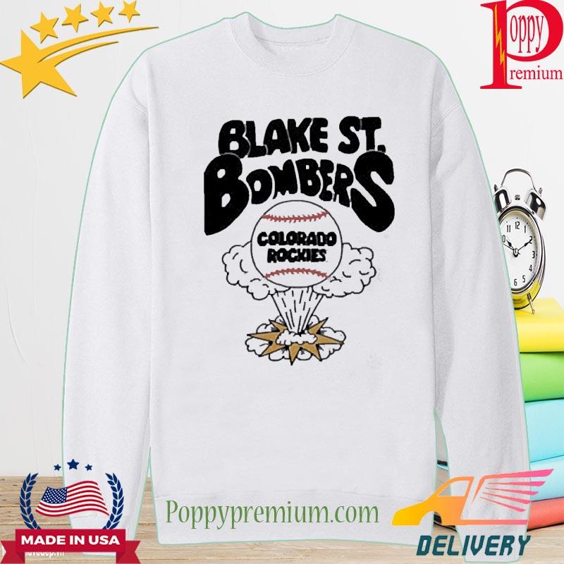 OFFICIAL COLORADO ROCKIES BLAKE ST. BOMBERS T SHIRT, hoodie