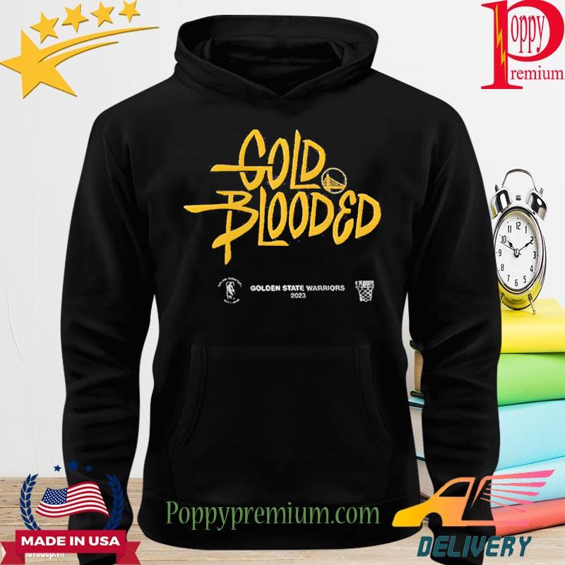 Gold Blooded 2023 Playoffs Warriors shirt, hoodie, sweater, long sleeve and  tank top