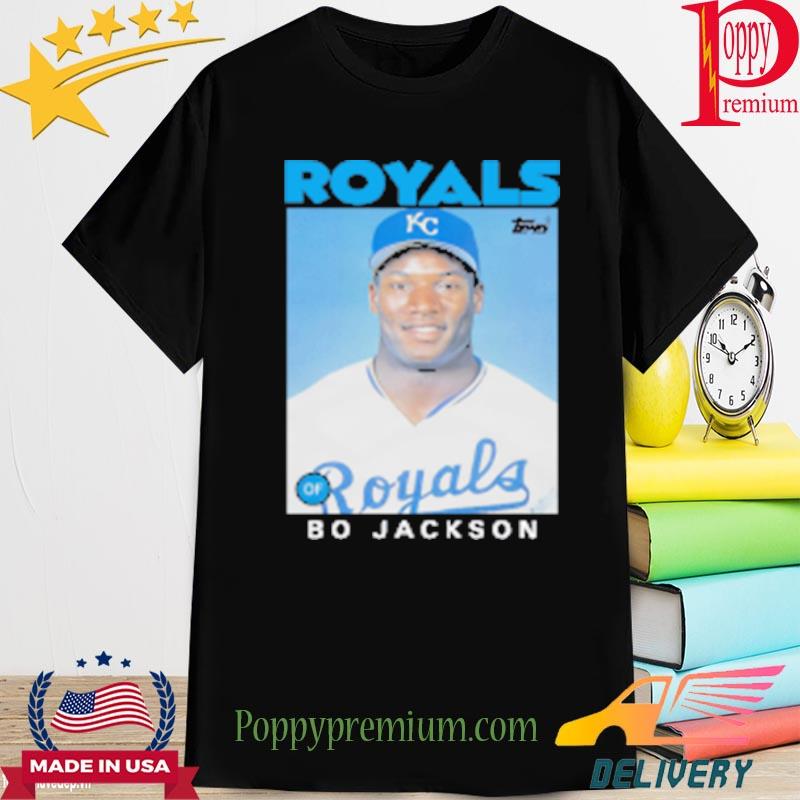 1986 topps baseball bo jackson royals T-shirt, hoodie, sweater