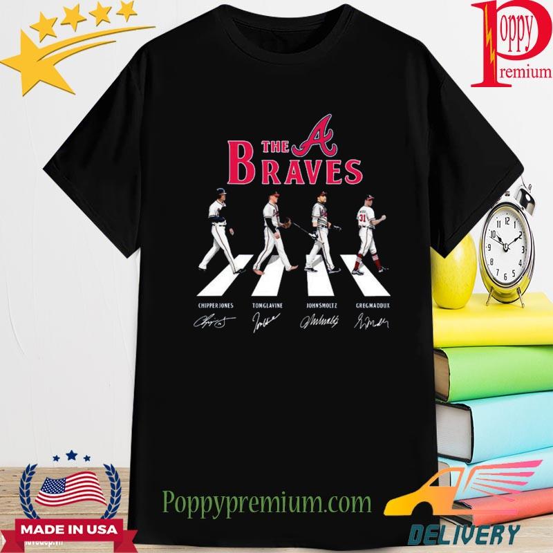 The Atlanta Braves Baseball 2023 Abbey Road Signatures shirt