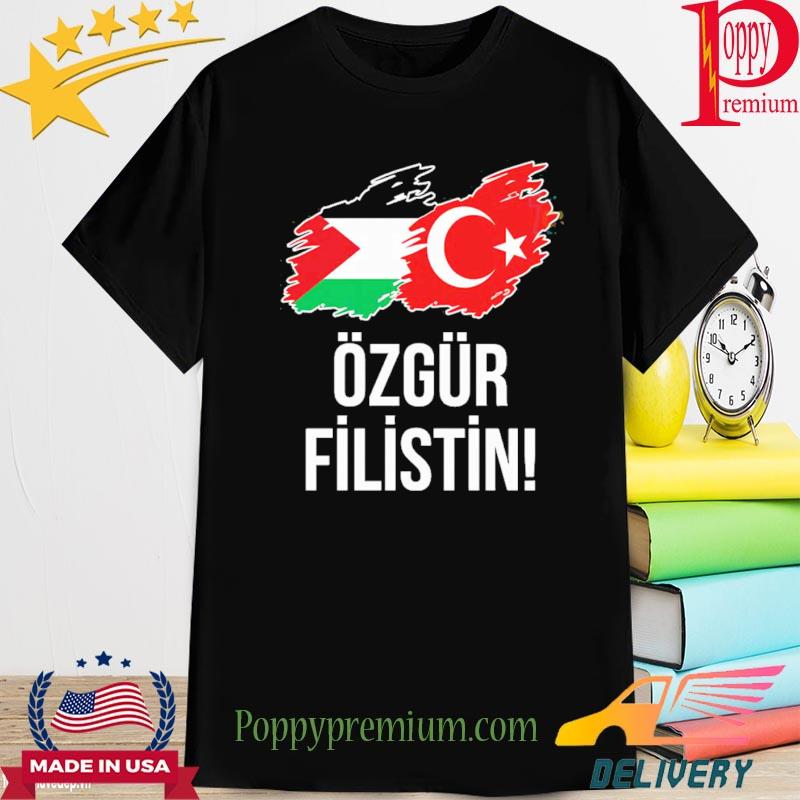 Palestine Support Turkey Özgür Filistin 2023 Shirt