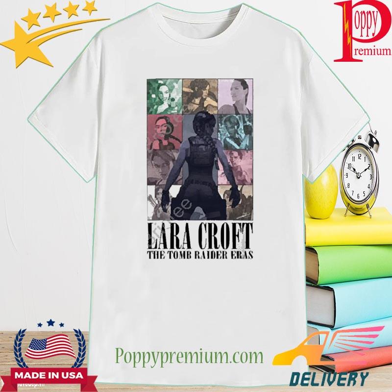 Zac Larashome Lara Croft Tomb Raider Tee Shirt