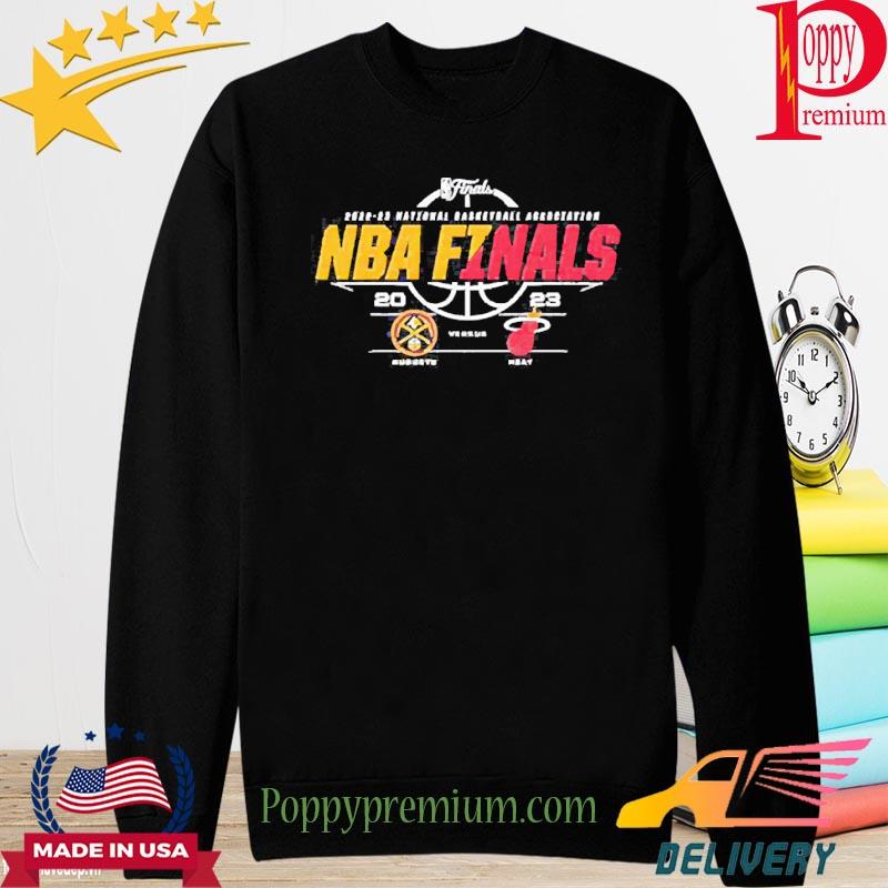 Denver Nuggets Vs Miami Heat 2023 NBA Finals shirt, hoodie, sweater, long  sleeve and tank top