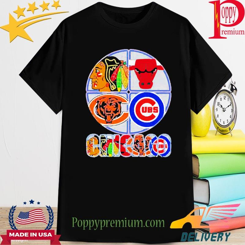 Chicago Cubs best dad ever American flag shirt, hoodie, sweater, long sleeve  and tank top